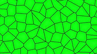 Efek flicker Green Screen -Stain Glass 3D