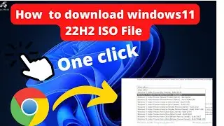 Windows 11 22H2 ISO download (how to ?) || Window 11 22H2 preview 2022