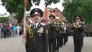 Выступление оркестра 11 бригады