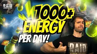 ⚡ 1000+ FREE ENERGY DAILY?! 💥 Ultimate Raid Energy Guide!