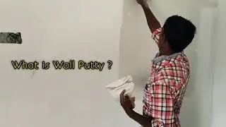 How To Apply Wall Putty on Your Wall || Importance of wall putty