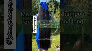 Most powerful shampoo for smooth, long & thick hair in just 1 wash💯Hair growth tips👌#shorts#ytshorts