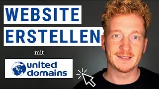 Website erstellen mit United-Domains - Homepage Baukasten Tutorial - Beispiel Hochzeitswebsite