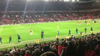 Glory Glory Man United at Old Trafford