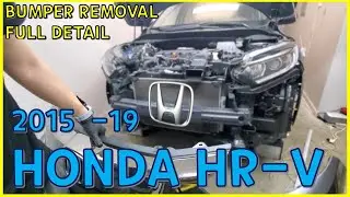 How to Remove Front Bumper 15-19 Honda HR-V