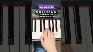 Impossible Shontelle (James Arthur cover) - piano tutorial
