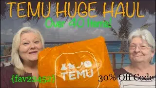 TEMU HUGE HAUL ||  MOMS BACK…!  ||LOTS OF VARIETY!!!