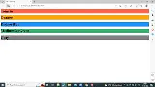 HTML Colors | HTML color tutorial
