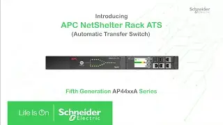 APC NetShelter Rack Automatic Transfer Switch (ATS) - Fifth Generation AP44xxA Series
