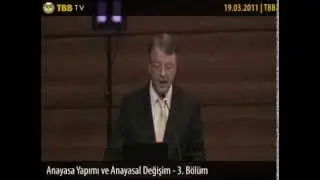 3. Bölüm - Anayasa Yapımı ve Anayasal Değişim