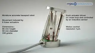 Miniature Hexapod Robot - MPS Microsystems
