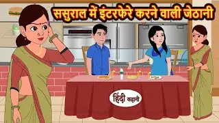 ससुराल में इंटरफेरे करने वाली जेठानी | Hindi Kahani | Bedtime Stories | Stories in Hindi | Kahani