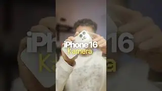 SO GUT wird die iPhone 16 Kamera 📷 #iphone16 #apple