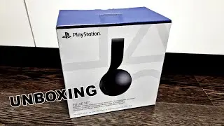 Игровые наушники SONY Pulse 3D Wireless Headset Midnight Black #sony #gamingwireless #gaming