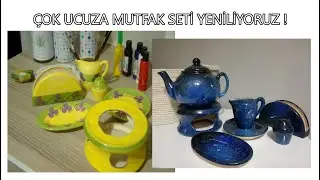 ÇOK UCUZA MUTFAK TAKIMI YENİLEME / Dikkat ! Hayranlık içerir :)