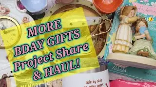 COME SEE!! Gifts & Project Share I Craft HAUL!