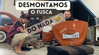 Fui limpar o fusca do Ikaro e acabamos desmontando tudo! Fusca 1973 da Studio73