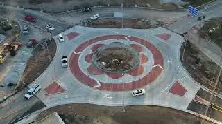 ROUNDABOUT Construction Williamstown, WV 2020