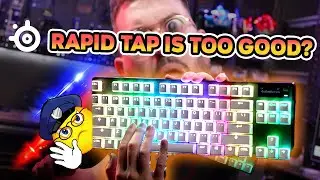 SteelSeries NEW RAPID TAP is TOO GOOD for Competitive Gaming?