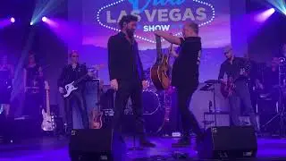 Bouke having fun on stage. Viva Las Vegas 2023