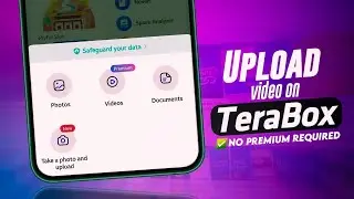 How to upload videos on Terabox | Terabox mein video upload kaise kare 2024