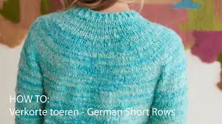 Verkorte toeren German Short Rows Methode - Veritas