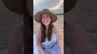 solo date ✨ picnic & needlepoint at the beach