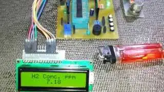 MQ-135 Gas Sensor Detecting Hydrogen Concentration