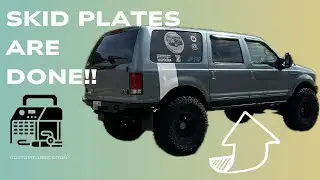 Finally Complete Custom Skid Plates for The Bobbed Excursion 2/2!