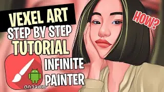 VECTOR / VEXEL ART [ Tagalog Tutorial ] using Infinite Painter