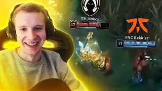 Heretics vs Fnatic (hehe xd) & Ashe Support | Jankos