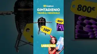 GIMTADIENIO TROFĖJŲ MEDŽIOKLĖ PRASIDĖJO! | BIGBOX.LT
