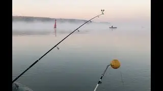 Рыбалка на спиннинг с лодки. Сумасшедший клев. Дон 2019 декабрь.
