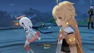 Paimon said a bad word...