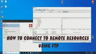 How to Connect to remote resources using ftp