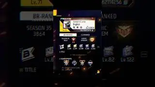 @SweetyCutieOfficial FREE FIRE V BADGE GIRL YOUTUBER MY GAME 🔥 #shorts  #freefire #brriderff