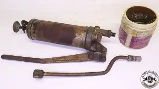 Vintage Tecalemit Grease Gun Restoration