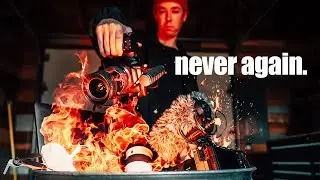 how to never create again.