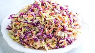 How To Eat Coleslaw! (life changing tutorial)