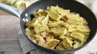 Maultaschen-Pfanne mit Sauerkraut | Hengstenberg