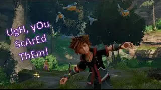 KH3 Rapunzel's Blue Birds are my villain origin story