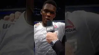 Israel Adesanya with one of the coldest quotes ever! 🥶