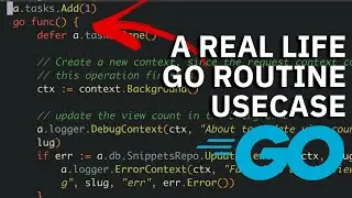 A REAL usecase of Golang Go Routines! - Golang  Concurrency Example