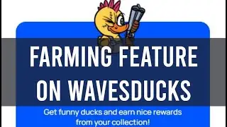 EGG farming available on WavesDucks