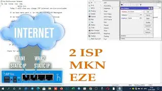how to change IP Address 2 ISP in Mikrotik router