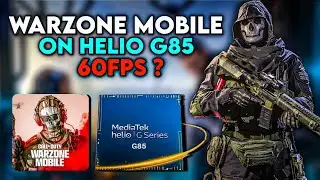 You CAN'T Believe HELIO G85 Is Giving This FPS On WARZONE Mobile.. 🤯 (After Update)