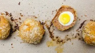 The (Not Deep-Fried) Scotch Egg | SAM THE COOKING GUY