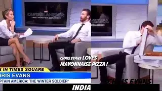 Chris Evans Loves Mayonnaise Pizza ! Shorts