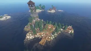 Minecraft Timelapse - Ruined Enchanting Island