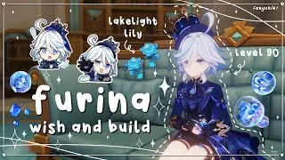 .𐙚 ̊  I finally got furina!! ⊹₊ ♡ cozy genshin impact
